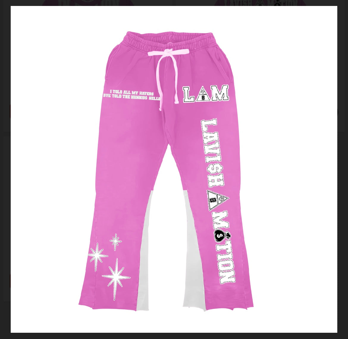 Lavish Motion Pink Set