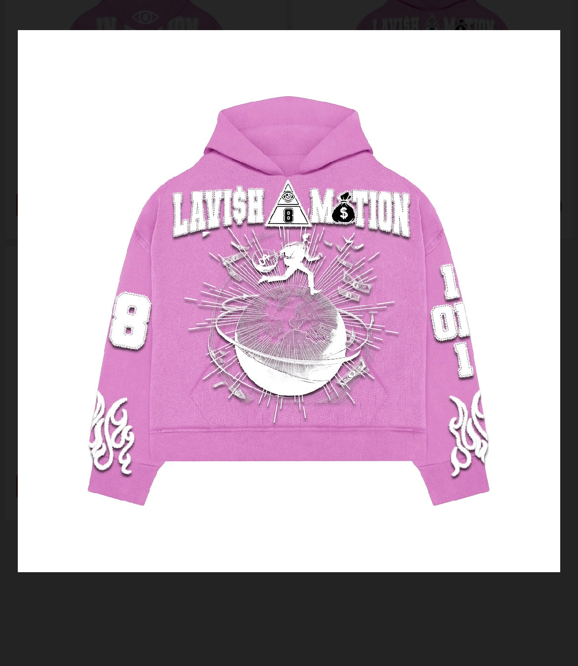 Lavish Motion Pink Set