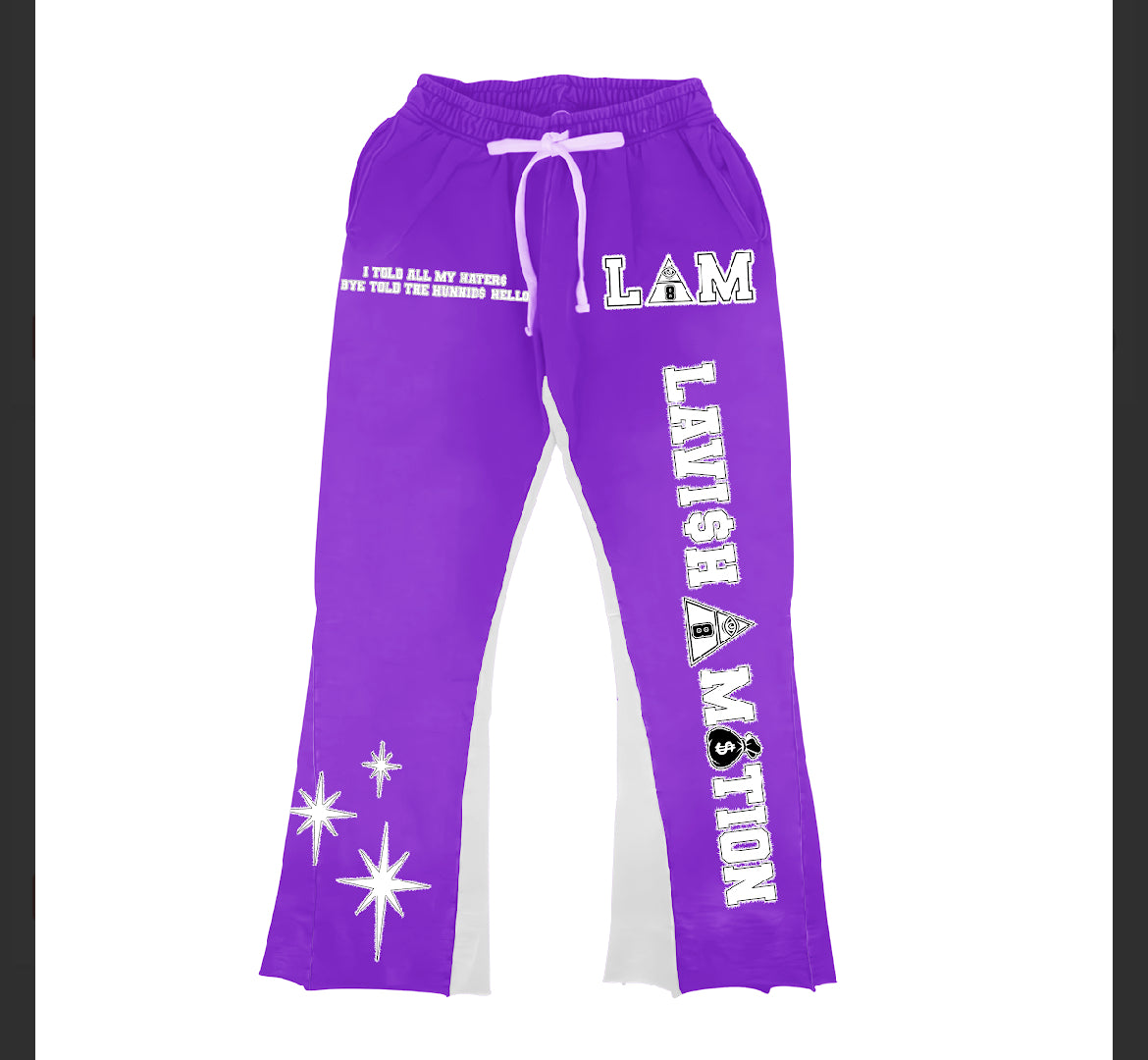 Purple sweats