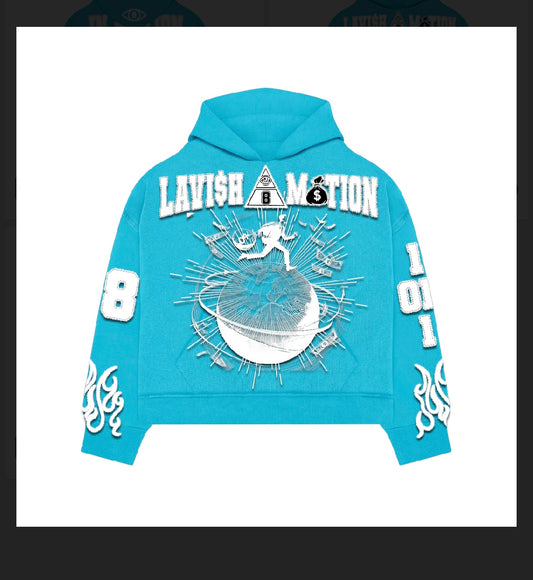 Lavish Motion Turquoise Set